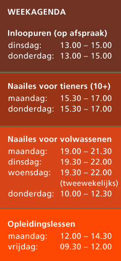 Openingstijden